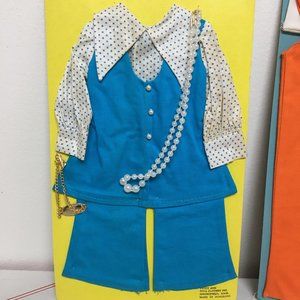 Vintage "Peggy Ann" Rare Top, Pants and two Necklaces (for Crissy?)